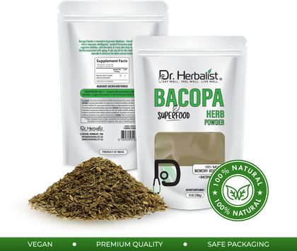 Bacopa Powder 200g - Bacopa Monnieri (Brahmi)