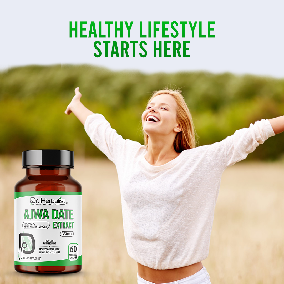 Ajwa Date Extract 350mg - Phoenix Dactylifera Capsules — feature 2
