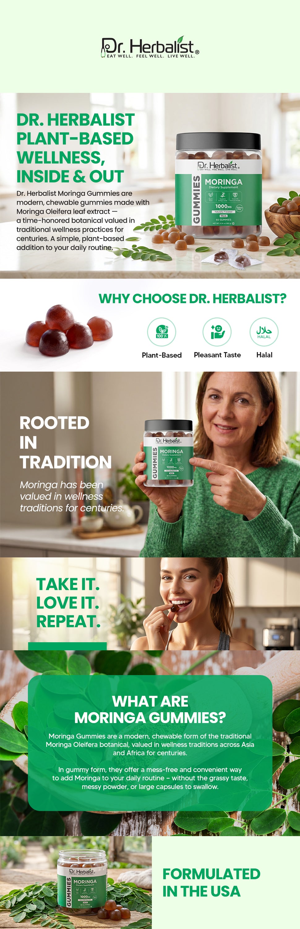 Moringa Gummies 30ct - Moringa Oleifera, Chewable — feature 1