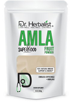 Amla Powder 200g - Emblica Officinalis (Indian Gooseberry)