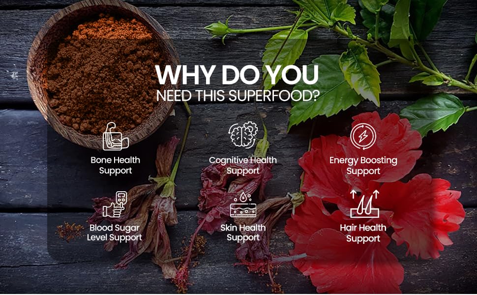 Hibiscus Powder 200g - Hibiscus Flower for Tea & DIY — feature 5