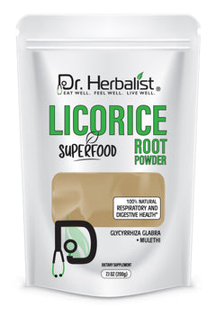 Licorice Root Powder 200g - Glycyrrhiza Glabra (Mulethi)