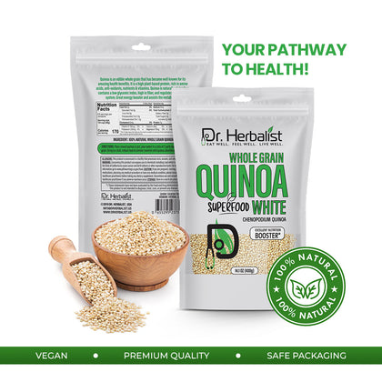 Quinoa 400g - Chenopodium Quinoa (Gluten-Free Grain)