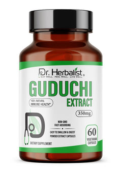 Guduchi (Giloy) Capsules 350mg - Tinospora Cordifolia (Amrita)
