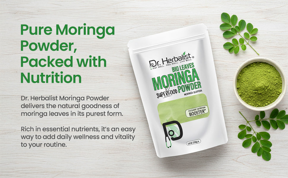Moringa Leaf Powder 250g - Moringa Oleifera (Sahjan) — feature 2