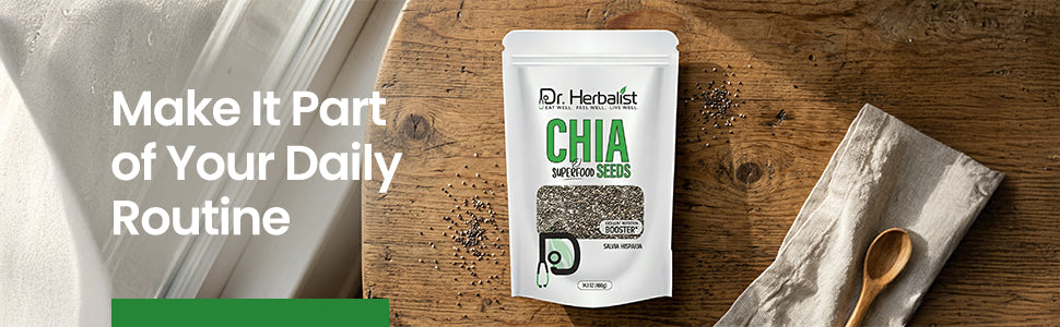 Chia Seeds 400g - Raw Salvia Hispanica (Fiber & Omega-3 ALA) — feature 7