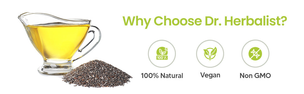 Chia Seed Oil Capsules 1600mg - Fish-Free Plant Omega-3 (ALA) | 60 Softgels — feature 3