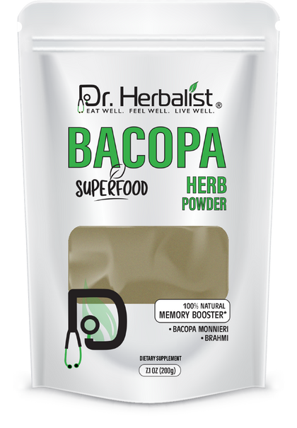 Bacopa Powder 200g - Bacopa Monnieri (Brahmi)