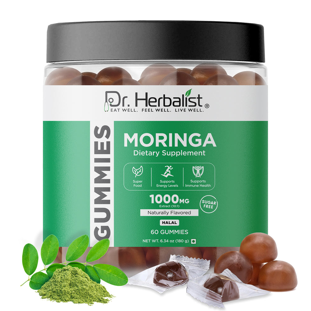 Dr. HERBALIST Moringa Gummies 30ct - Moringa oleifera front label