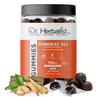 Dr. Herbalist Tongkat Ali Gummies (90 Gummies) | Herbal Gummies for Daily Wellness