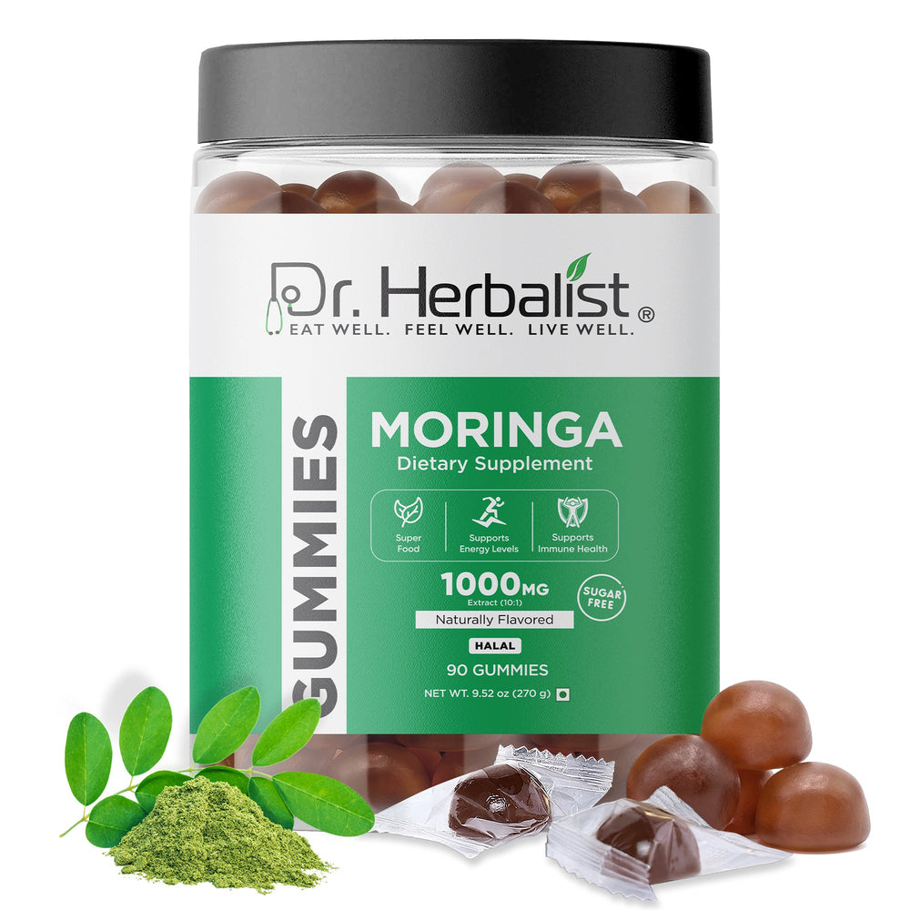 Dr. Herbalist Moringa Gummies (90 Gummies) | Herbal Gummies for Daily Nutritional Support