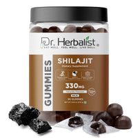Dr. Herbalist Shilajit Gummies (90 Gummies) | Herbal Gummies for Daily Wellness