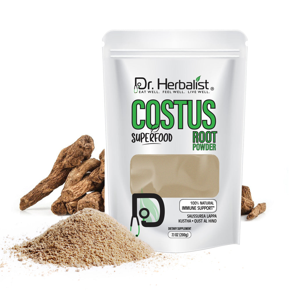 Dr. HERBALIST Qist al Hindi Costus Root Powder 200g - Saussurea costus, single-ingredient