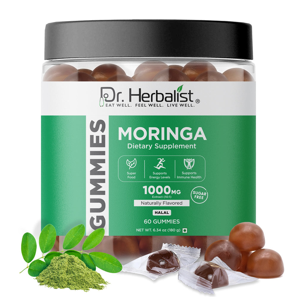 Dr. Herbalist Moringa Gummies (60 Gummies) | Herbal Gummies for Daily Nutritional Support