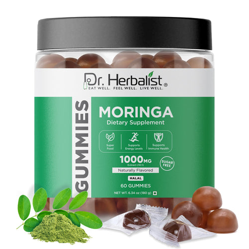 Dr. Herbalist Moringa Gummies (60 Gummies) | Herbal Gummies for Daily Nutritional Support