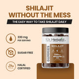 Dr. Herbalist Shilajit Gummies (90 Gummies) | Herbal Gummies for Daily Wellness view 2