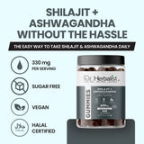Dr. Herbalist Shilajit + Ashwagandha Gummies (90 Gummies) | Herbal Gummies for Daily Wellness view 2
