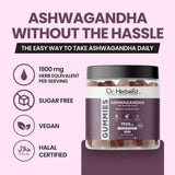 Dr. Herbalist Ashwagandha Gummies (60 Gummies) | Herbal Supplement for Daily Wellness view 2