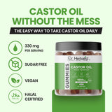 Dr. Herbalist Castor Oil Gummies (60 Gummies) | Delicious Herbal Gummies for Daily Wellness view 2