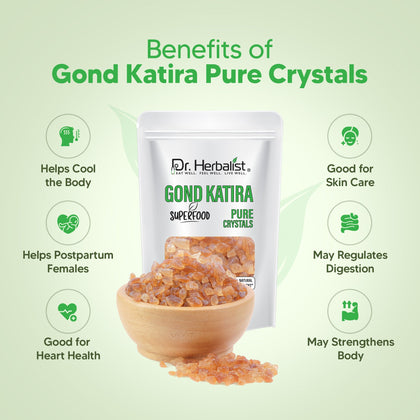 Gond Katira 200g - Edible Tragacanth Gum (Katira)