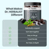 Dr. Herbalist Shilajit + Ashwagandha Gummies (60 Gummies) | Herbal Gummies for Daily Wellness view 7