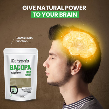 Bacopa Powder 200g - Bacopa Monnieri (Brahmi)