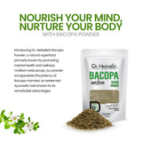 Bacopa Powder 200g - Bacopa Monnieri (Brahmi) view 5