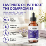 Dr. Herbalist Lavender Oil 120mL | Premium Aromatherapy Oil for Massage, Relaxation & Personal Care view 2