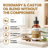 Dr. Herbalist Rosemary & Castor Oil Blend 120mL | Multipurpose Oil for Hair, Scalp & Skin Care view 2
