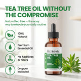 Dr. Herbalist Tea Tree Oil 120mL | Multipurpose Oil for Aromatherapy, Massage & Personal Care view 2