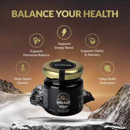 Shilajit Resin 30g - Purified Himalayan Shilajit