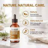 Dr. Herbalist Rosemary & Castor Oil Blend 120mL | Multipurpose Oil for Hair, Scalp & Skin Care view 3