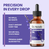 Dr. Herbalist Lavender Oil 120mL | Premium Aromatherapy Oil for Massage, Relaxation & Personal Care view 7