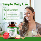 Apple Cider Vinegar Capsules 500mg - ACV, No Sour Taste view 4