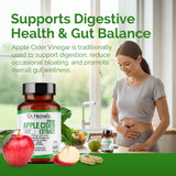 Apple Cider Vinegar Capsules 500mg - ACV, No Sour Taste view 6