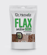Flax Seed 400g — Whole Linum Usitatissimum | Plant Fiber & Omega-3 ALA | Halal view 1