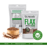 Flax Seed 400g — Whole Linum Usitatissimum | Plant Fiber & Omega-3 ALA | Halal view 5