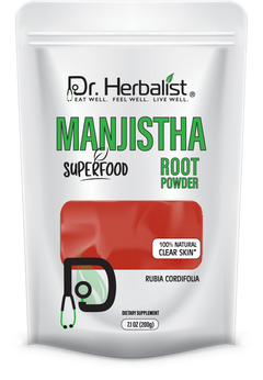 Manjishta Powder 200g - Rubia Cordifolia (Indian Madder)