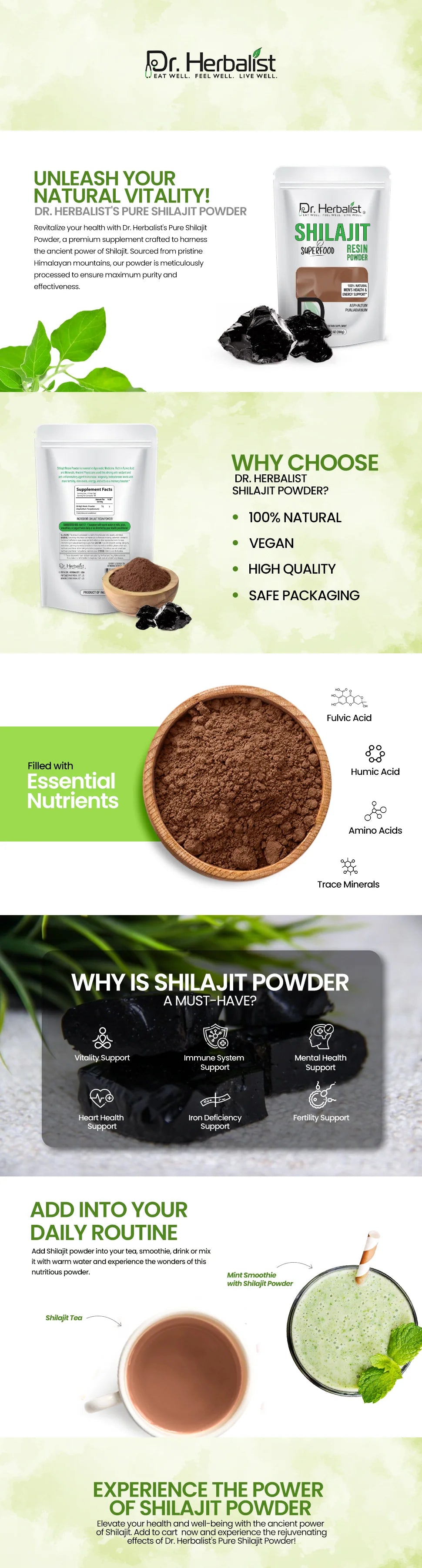 Shilajit Powder 200g - Purified Himalayan Shilajit — feature 1