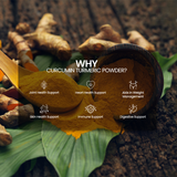 Turmeric Powder 200g - Ground Curcuma Longa (Haldi) view 4