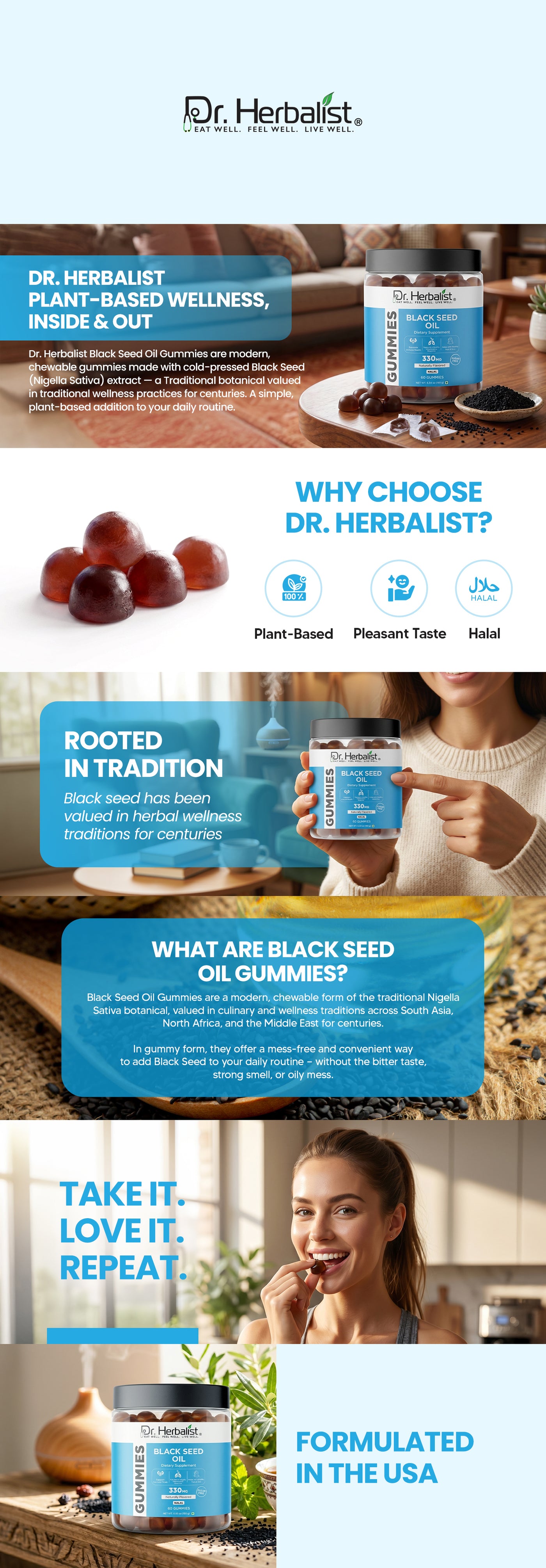 Black Seed Oil Gummies 60ct - Nigella Sativa (Kalonji) — feature 1
