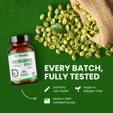 Green Coffee Bean Extract 450mg - Coffea Arabica, Unroasted | 60 Capsules view 7