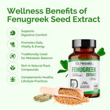 Fenugreek Capsules (Methi) - Trigonella Foenum-Graecum, Single Ingredient view 4
