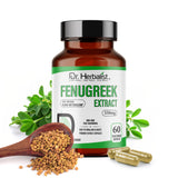 Fenugreek Capsules (Methi) - Trigonella Foenum-Graecum, Single Ingredient view 2