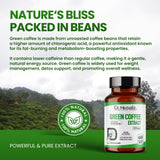 Green Coffee Bean Extract 450mg - Coffea Arabica, Unroasted | 60 Capsules view 6