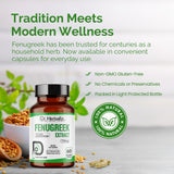 Fenugreek Capsules (Methi) - Trigonella Foenum-Graecum, Single Ingredient view 6