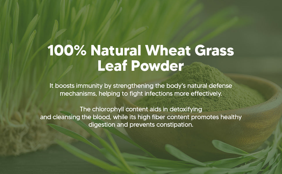 Wheat Grass Powder 200g - Triticum Aestivum — feature 6