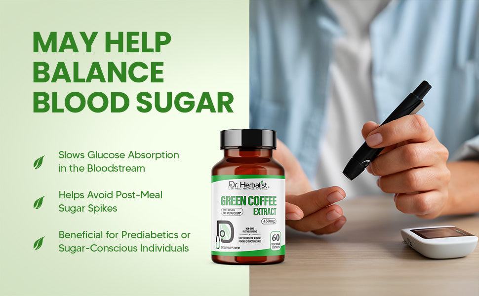 Green Coffee Bean Extract 450mg - Coffea Arabica, Unroasted | 60 Capsules — feature 4