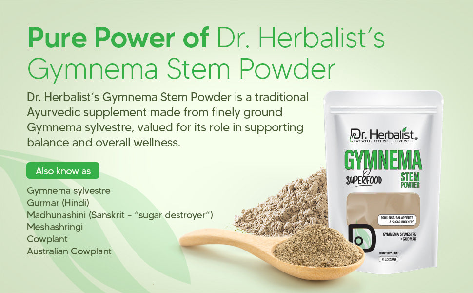 Gymnema Powder 200g - Gymnema Sylvestre (Gurmar) — feature 2