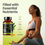 Moringa Oil Capsules 1600mg - Cold-Pressed Seed (Ben) Oil | 60 Softgels view 7